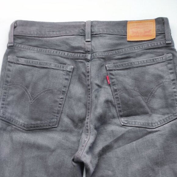 Levi's jeans button fly hard washed black  boys size 29 - Picture 4 of 11